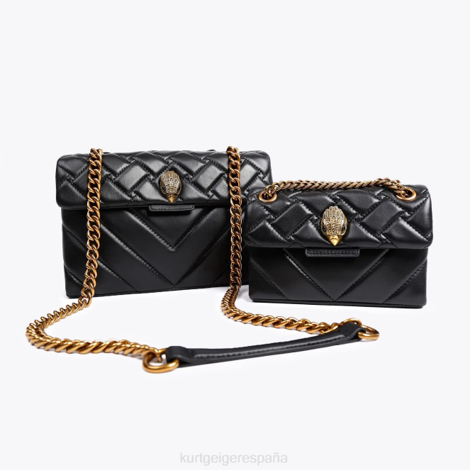 Kurt Geiger mujer mini kensington de londres 2LPR72 | bolsas combinación negra